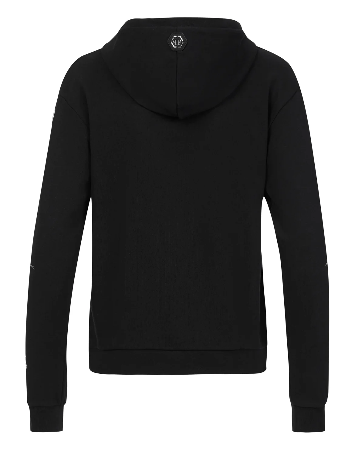 Hoodie sweatshirt Flowers, цвет: Черный