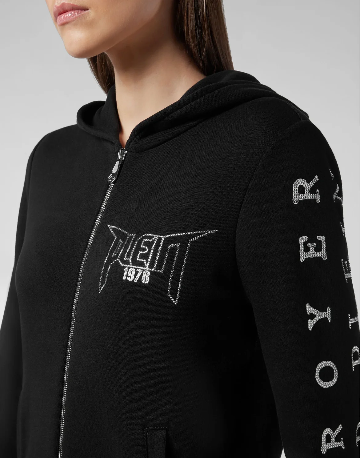 Hoodie Sweatjacket Rock band, цвет: Черный