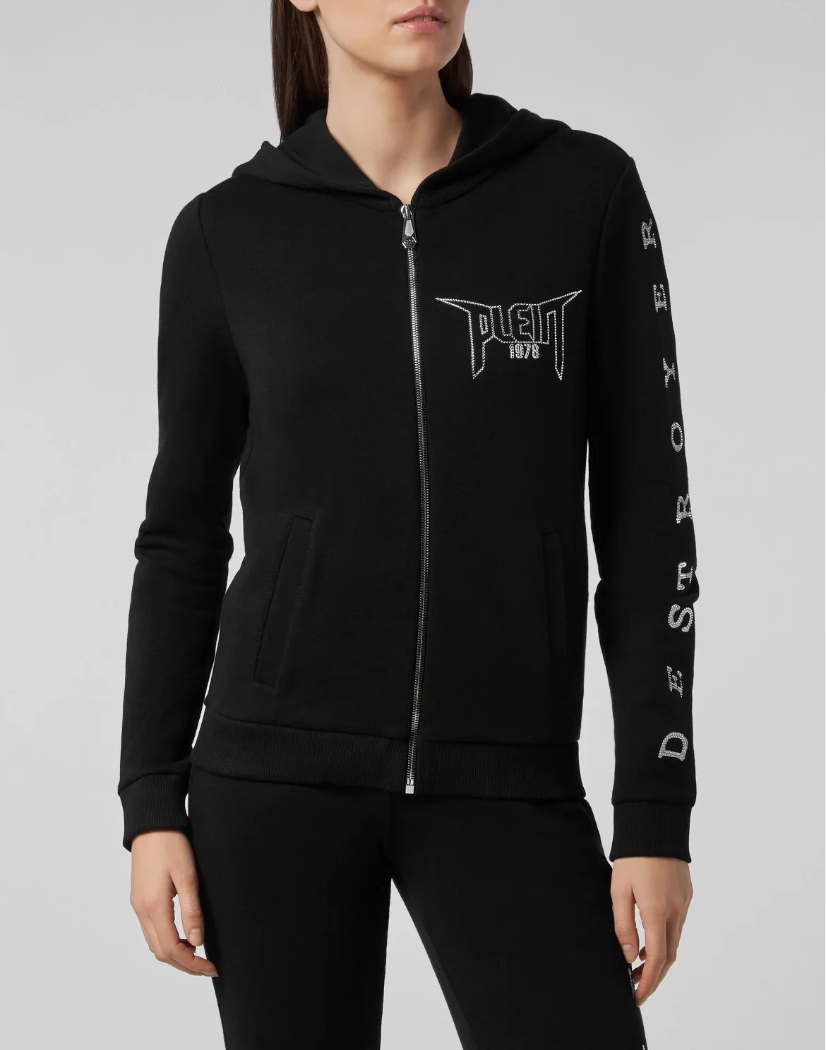 Hoodie Sweatjacket Rock band, цвет: Черный