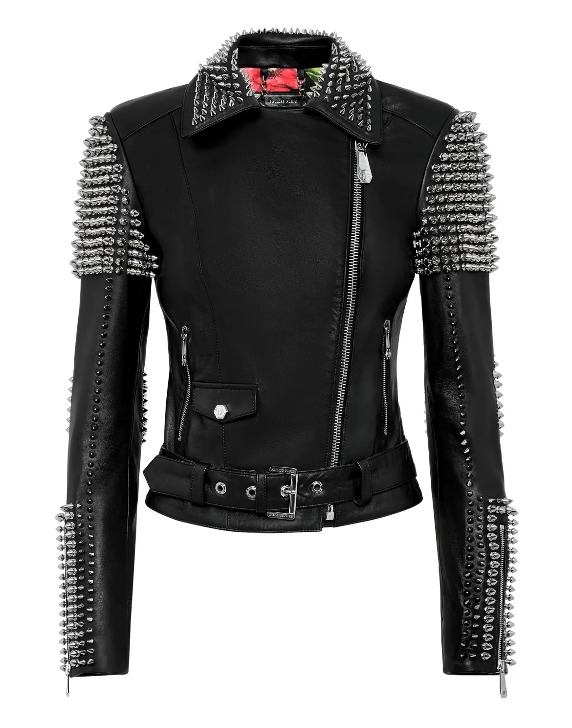 Leather Biker Skull, цвет: Черный
