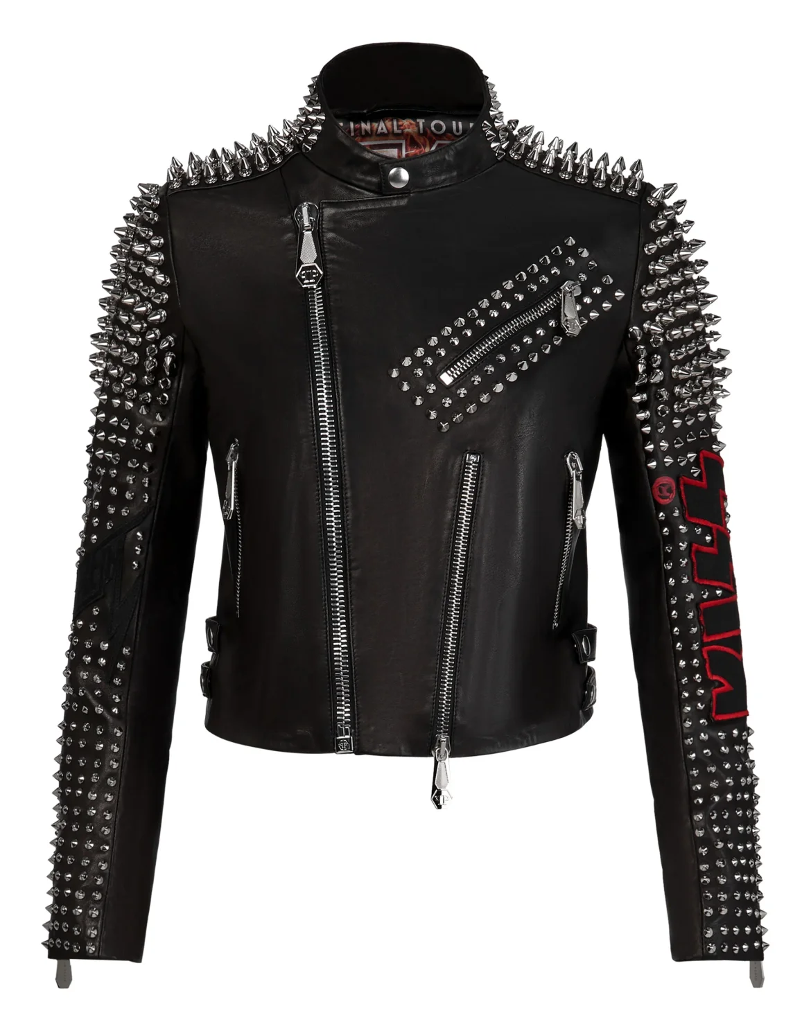 Leather Biker Rock band, цвет: Черный