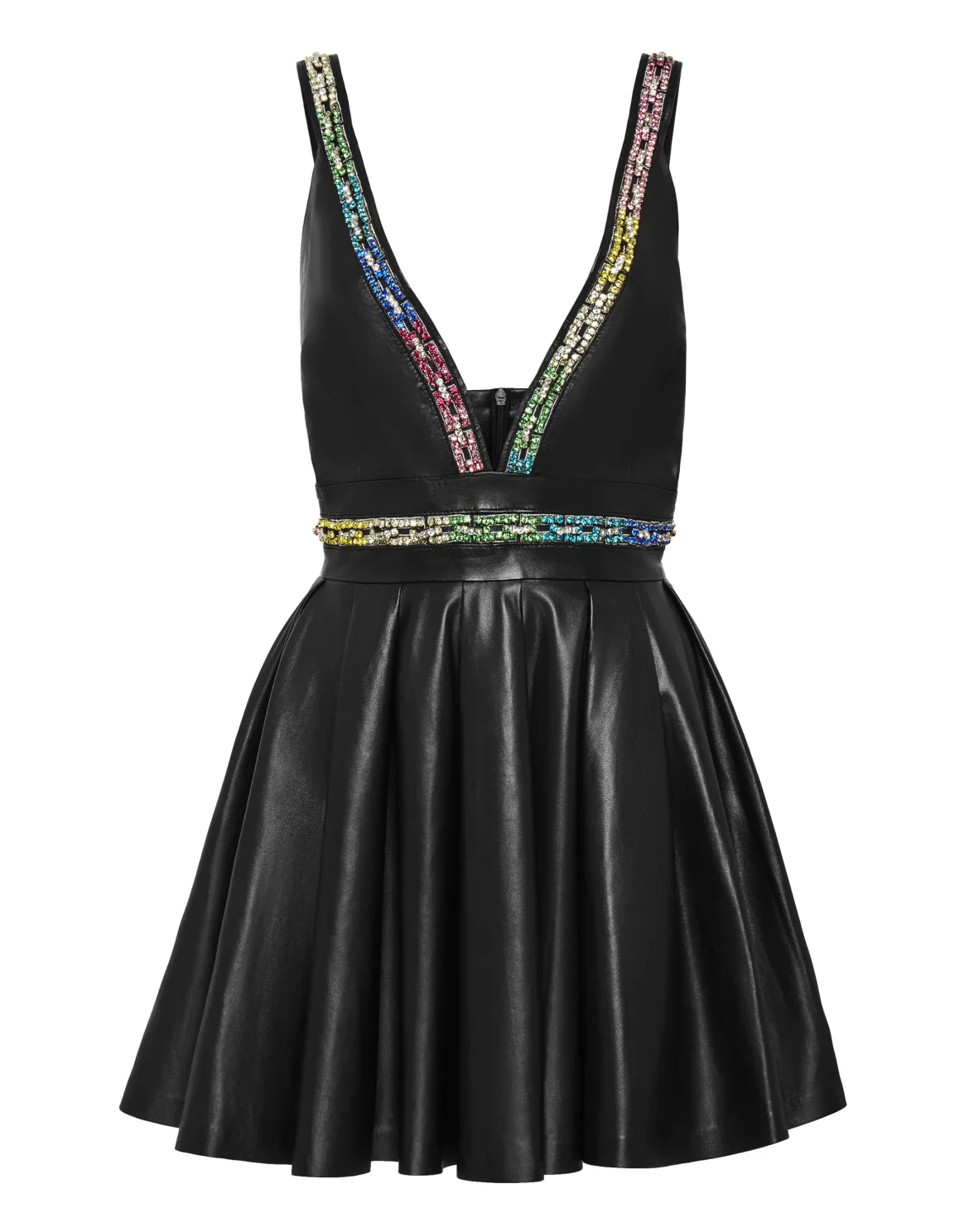Short Dress Crystal, цвет: Черный