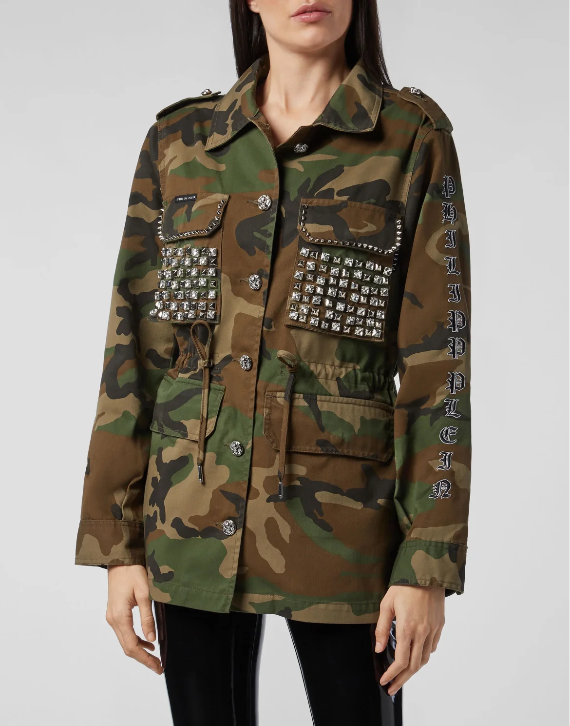 Parka Crystal, цвет: Камуфляж