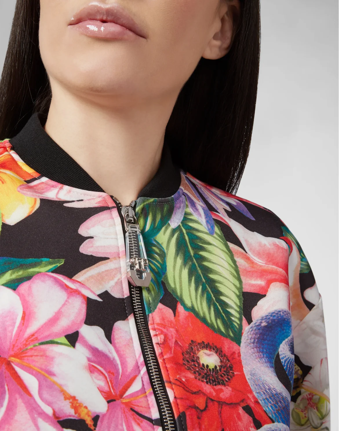 Bomber Flowers, цвет: Мультиколор