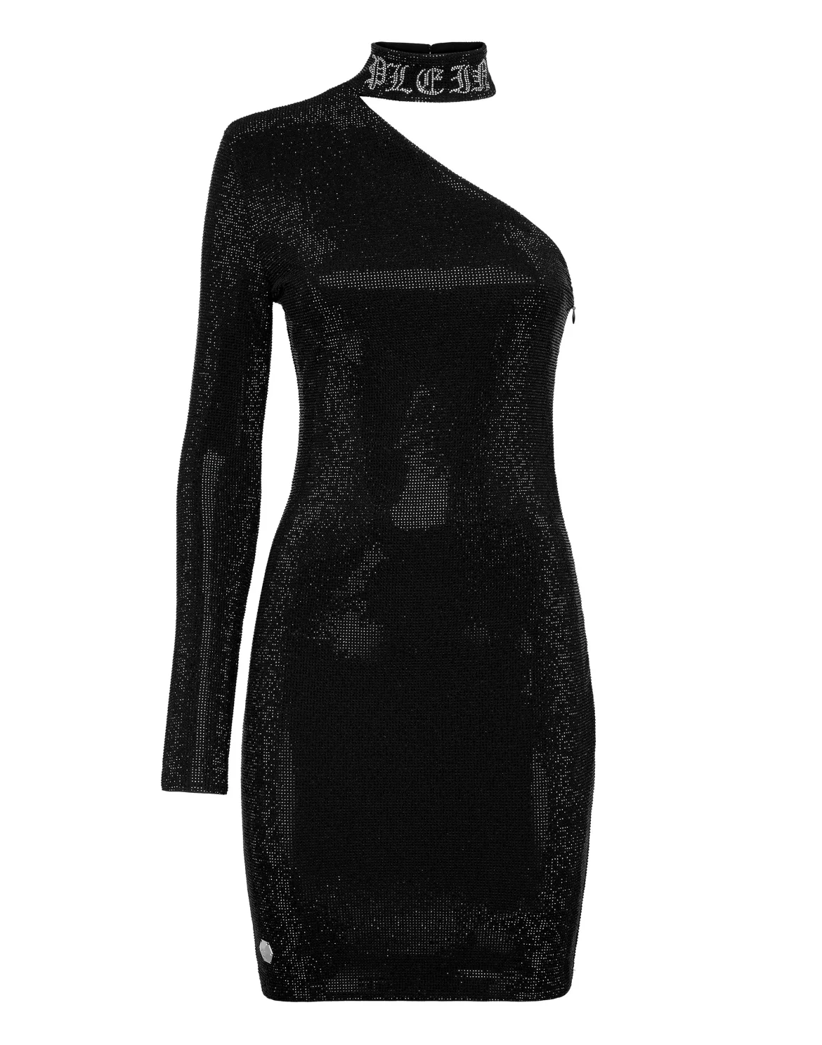 Short Dress Gothic Plein, цвет: Черный