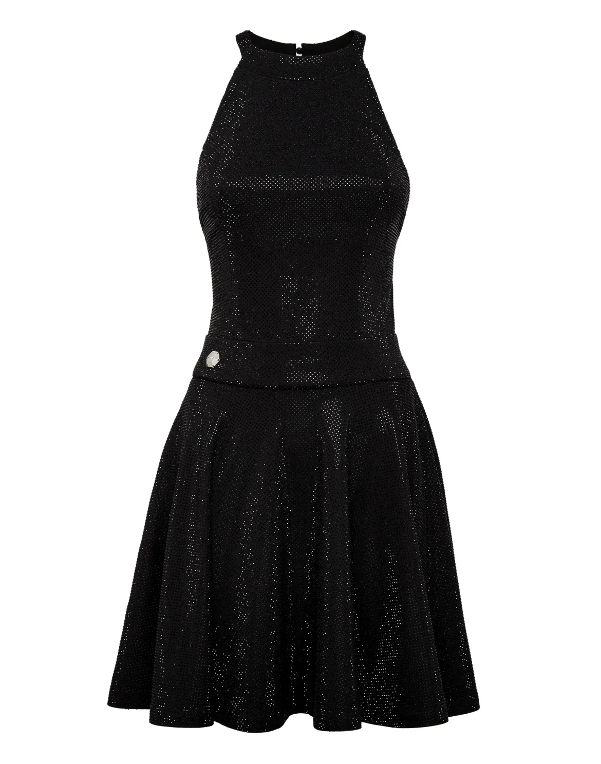 Short Dress Crystal, цвет: Черный