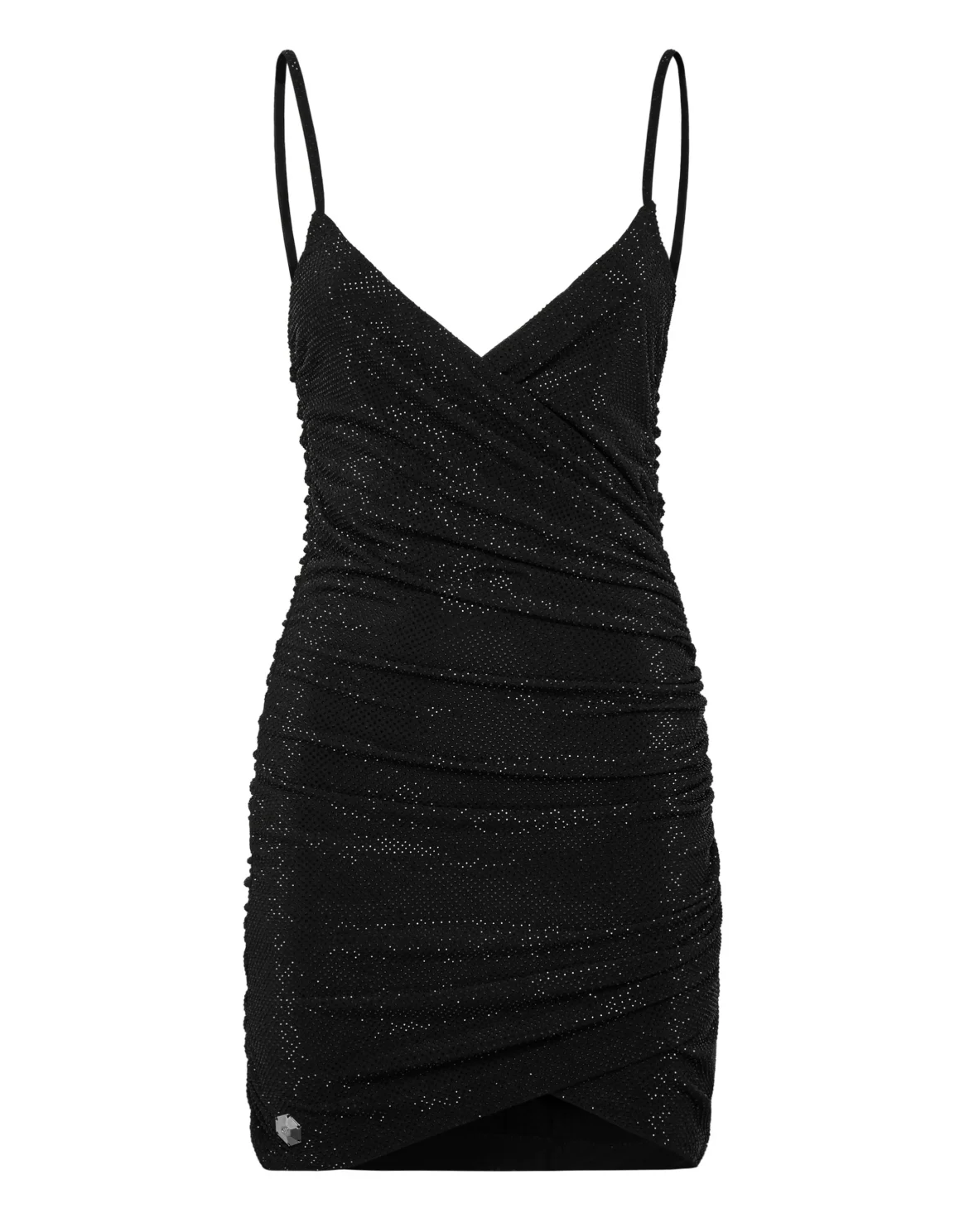 Short Dress Crystal, цвет: Черный