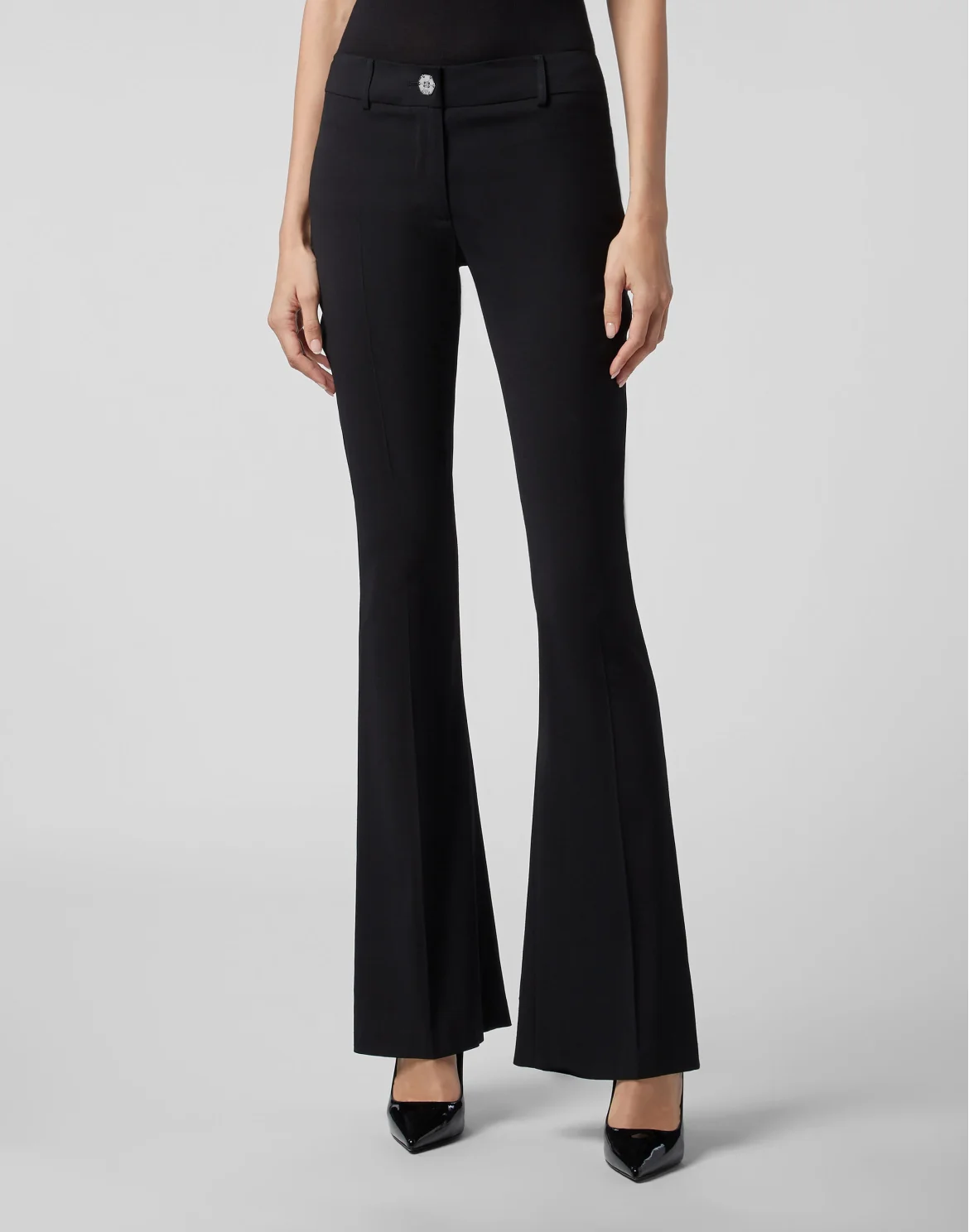Trousers Tailored Fit Studs, цвет: Черный