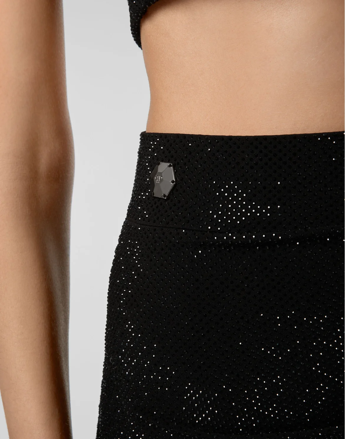 Short skirt Crystal, цвет: Черный