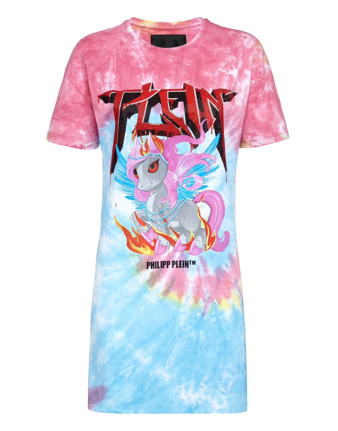 T-Shirt Short Dresses Unicorn, цвет: Мультиколор