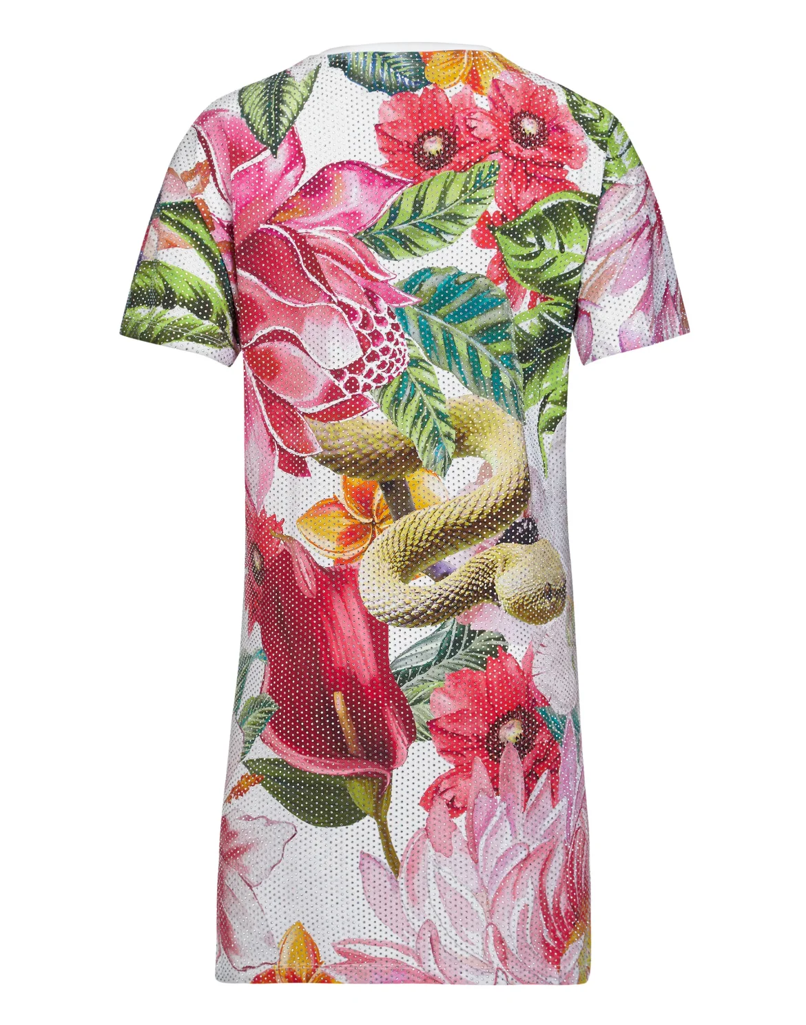 T-shirt Dresses Flowers, цвет: Белый