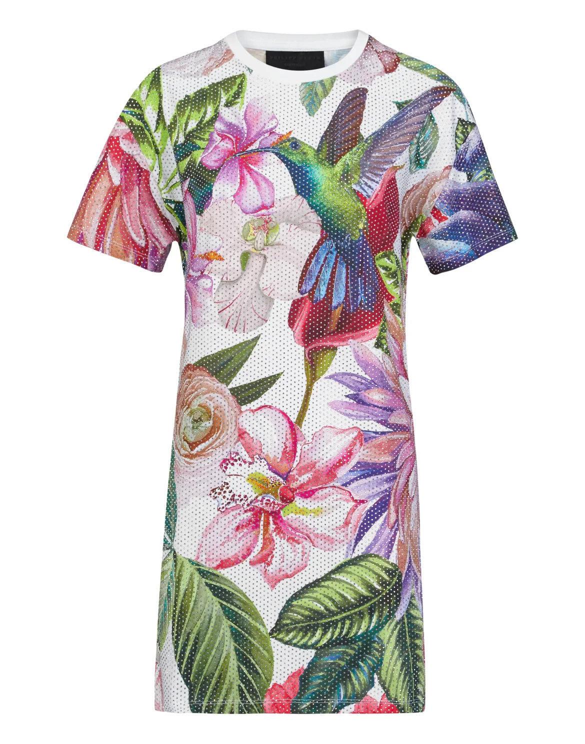 T-shirt Dresses Flowers, цвет: Белый