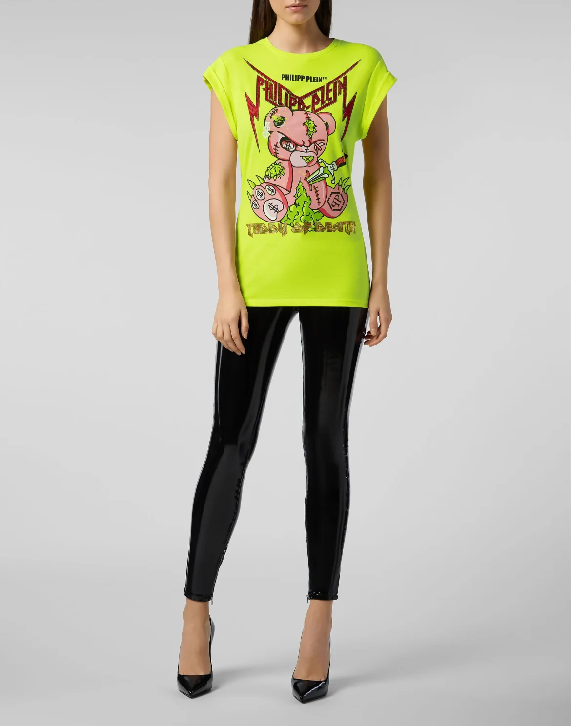 T-shirt Round Neck SS Teddy Bear, цвет: Желтый