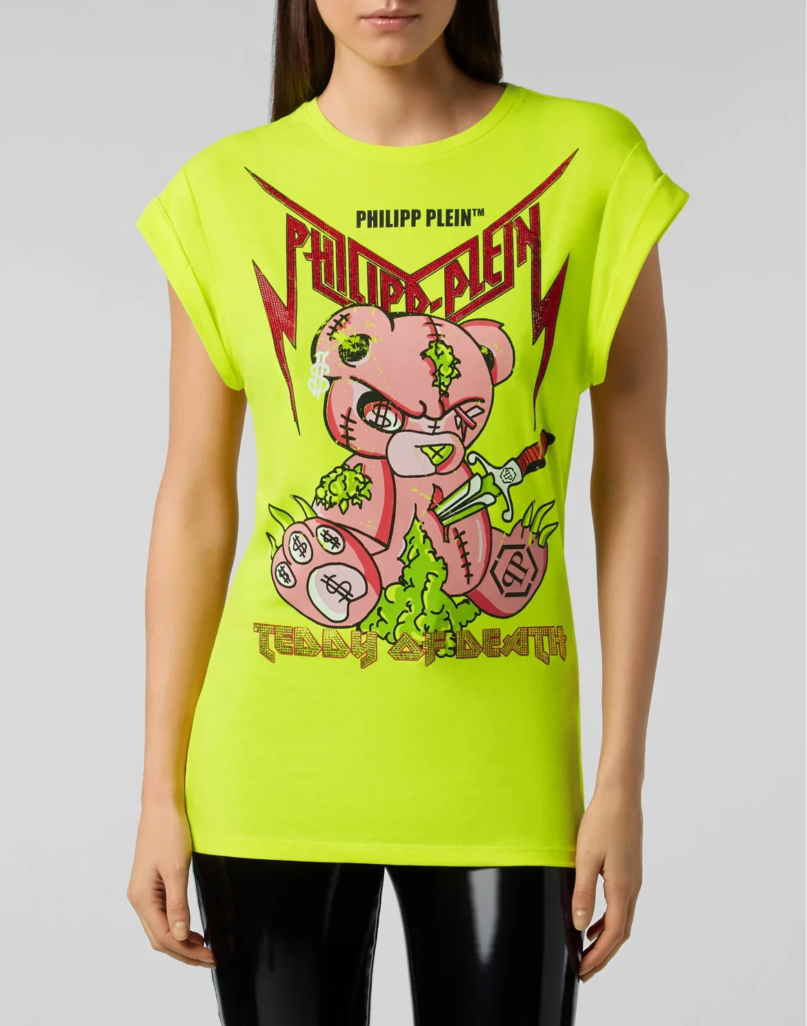 T-shirt Round Neck SS Teddy Bear, цвет: Желтый