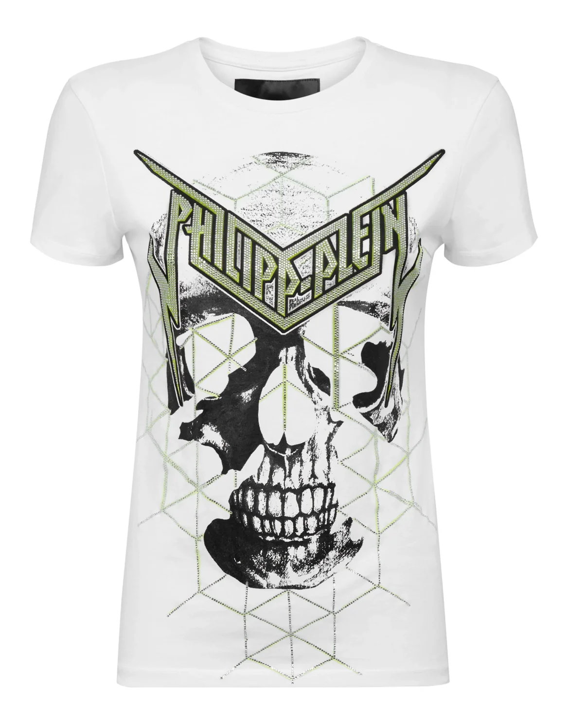 T-shirt Round Neck SS Skull, цвет: Белый