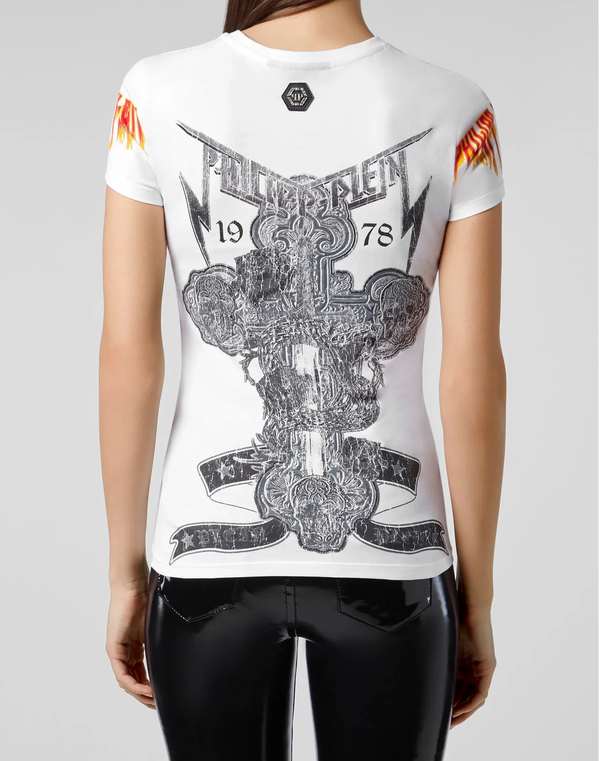 T-shirt Round Neck SS Rock PP, цвет: Белый