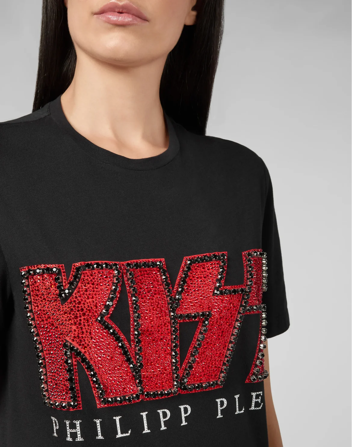 T-shirt Round Neck SS Rock band, цвет: Черный