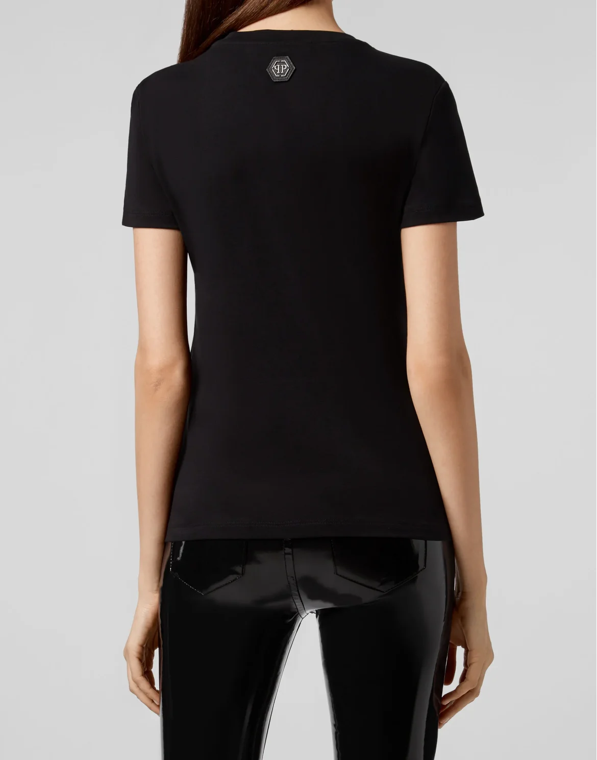 T-shirt Round Neck SS Gothic Plein, цвет: Черный