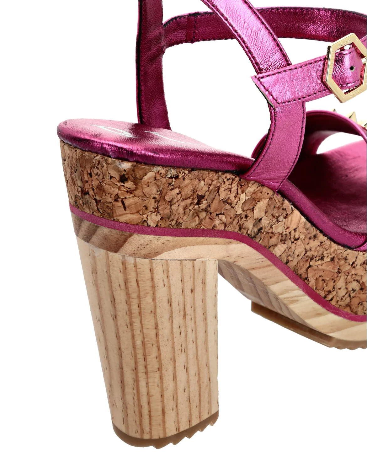 Sandals High Heels Studs, цвет: Розовый