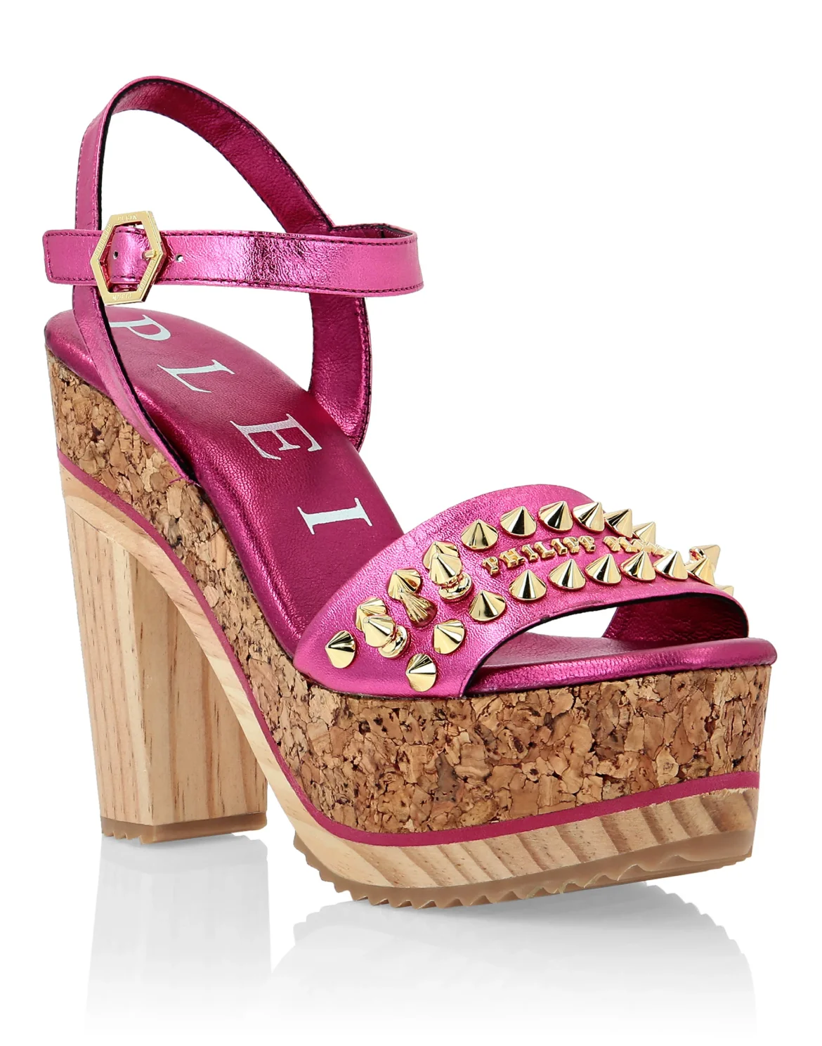 Sandals High Heels Studs, цвет: Розовый