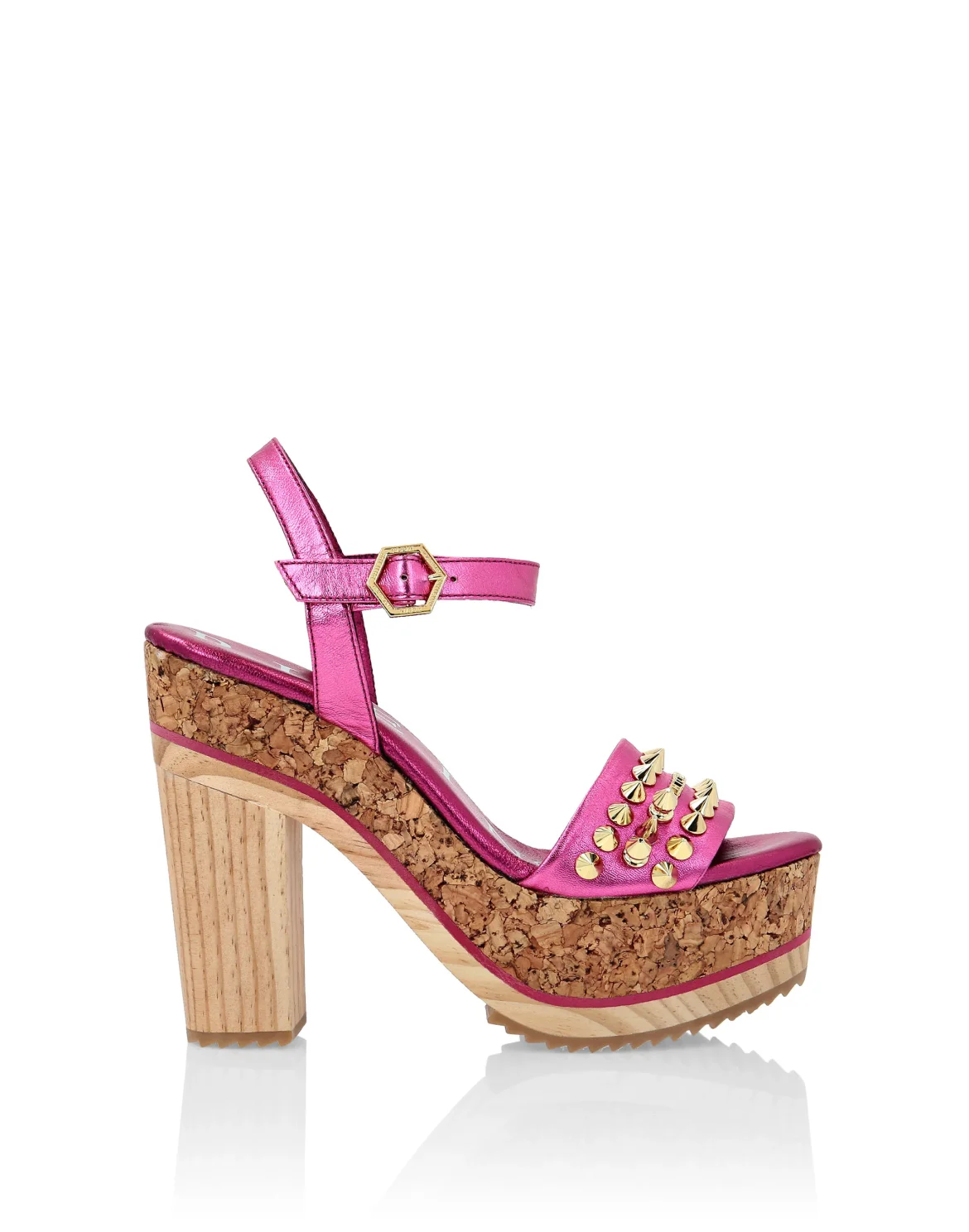 Sandals High Heels Studs, цвет: Розовый