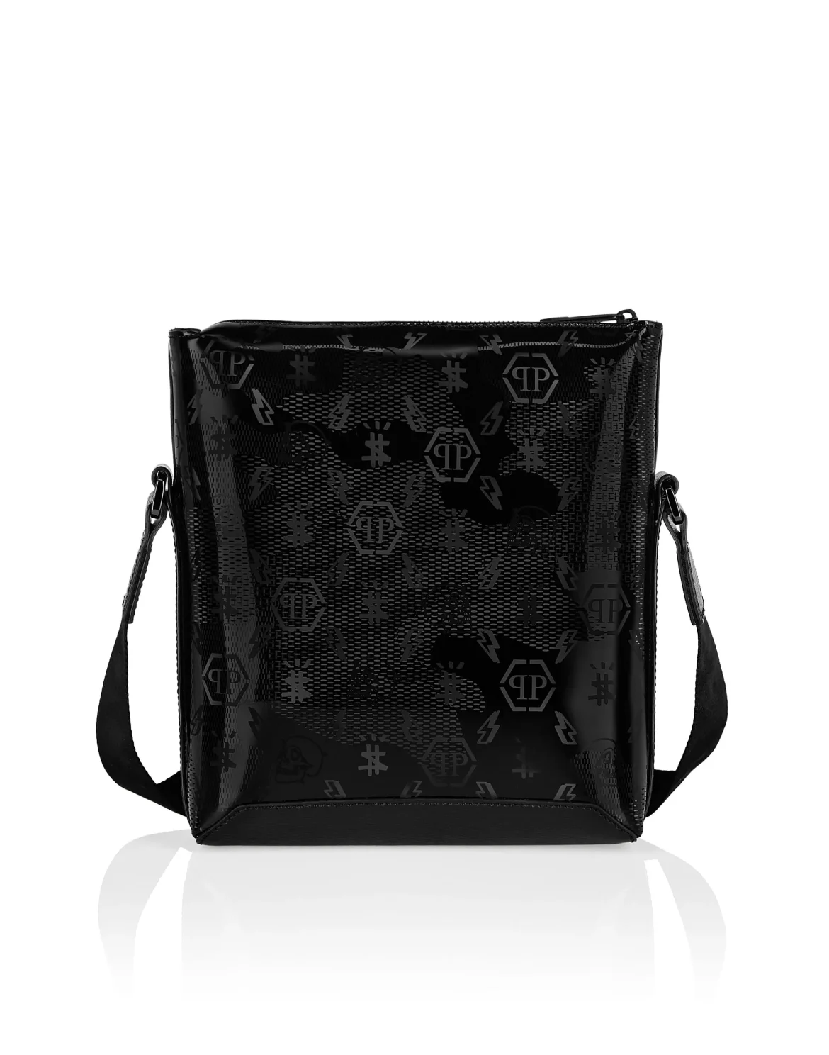 Cross body in Camou pvc Monogram, цвет: Черный