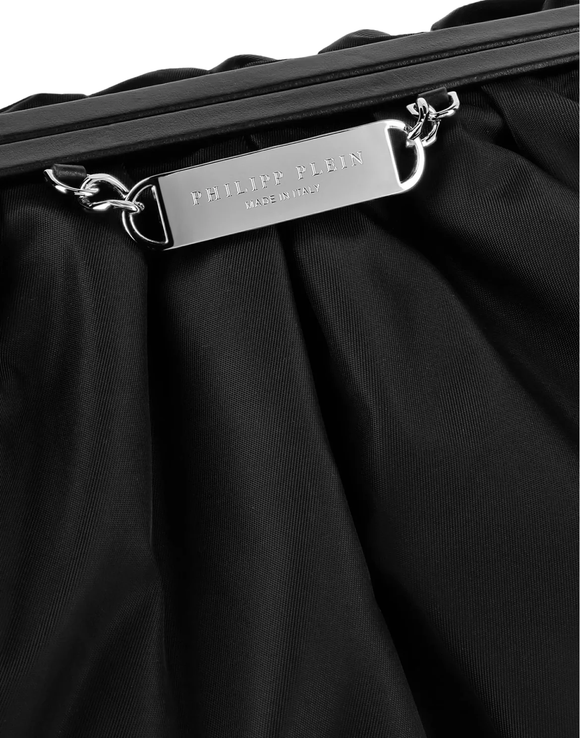 Nylon Big Pillow bag Iconic Plein, цвет: Черный