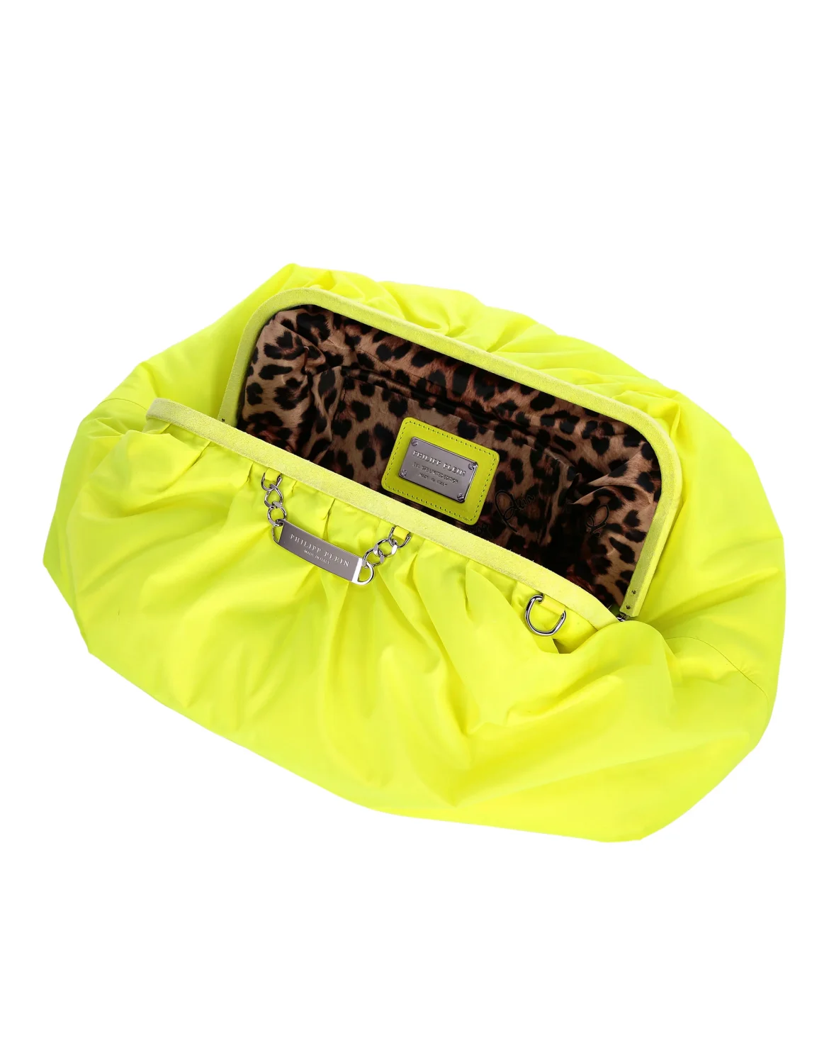 Nylon Big Pillow bag Iconic Plein, цвет: Желтый