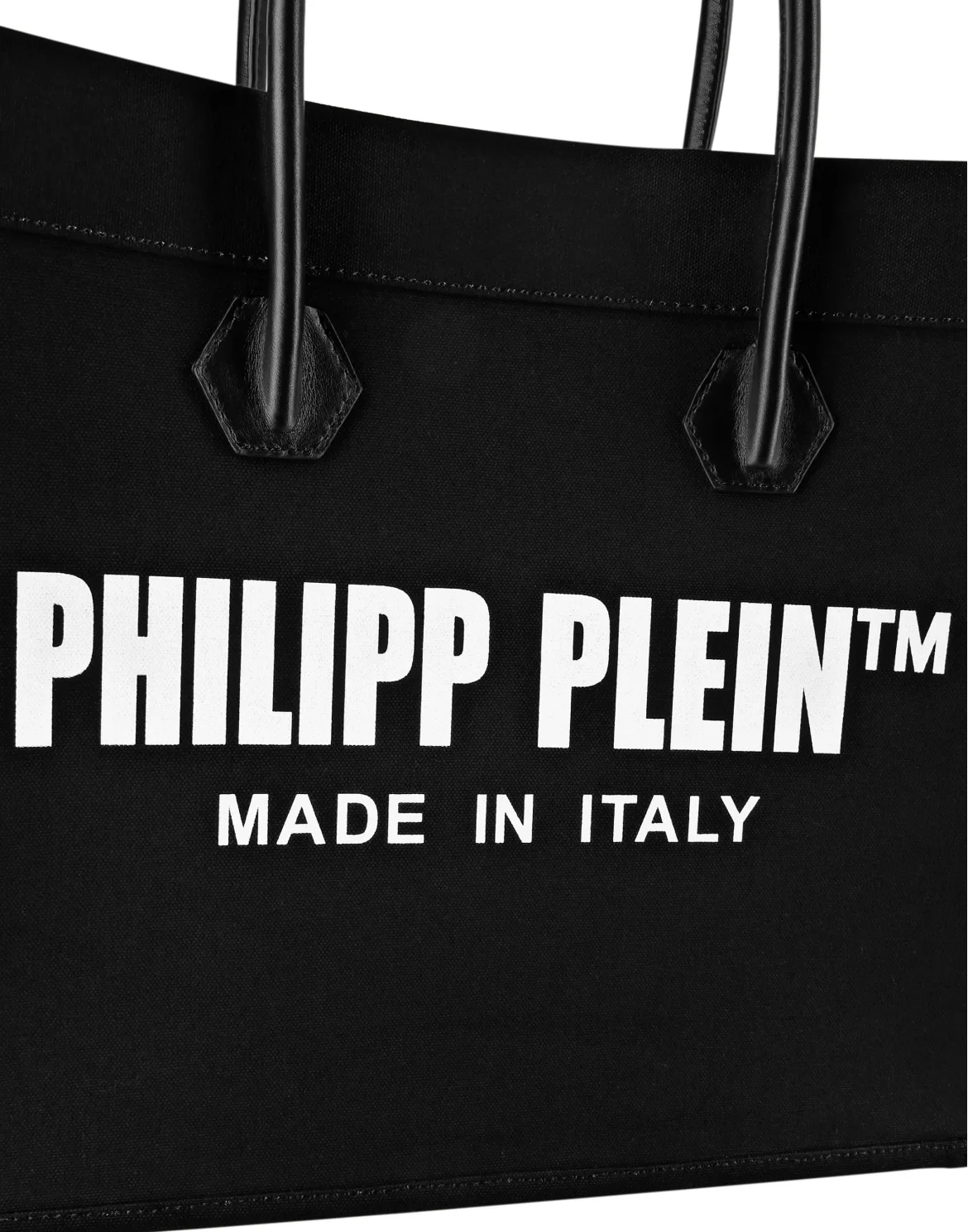 Canvas Handle bag Philipp Plein TM, цвет: Черный