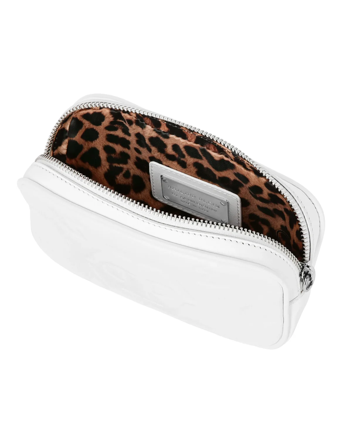 Leather Mini Shoulder Embossed  Monogram, цвет: Белый