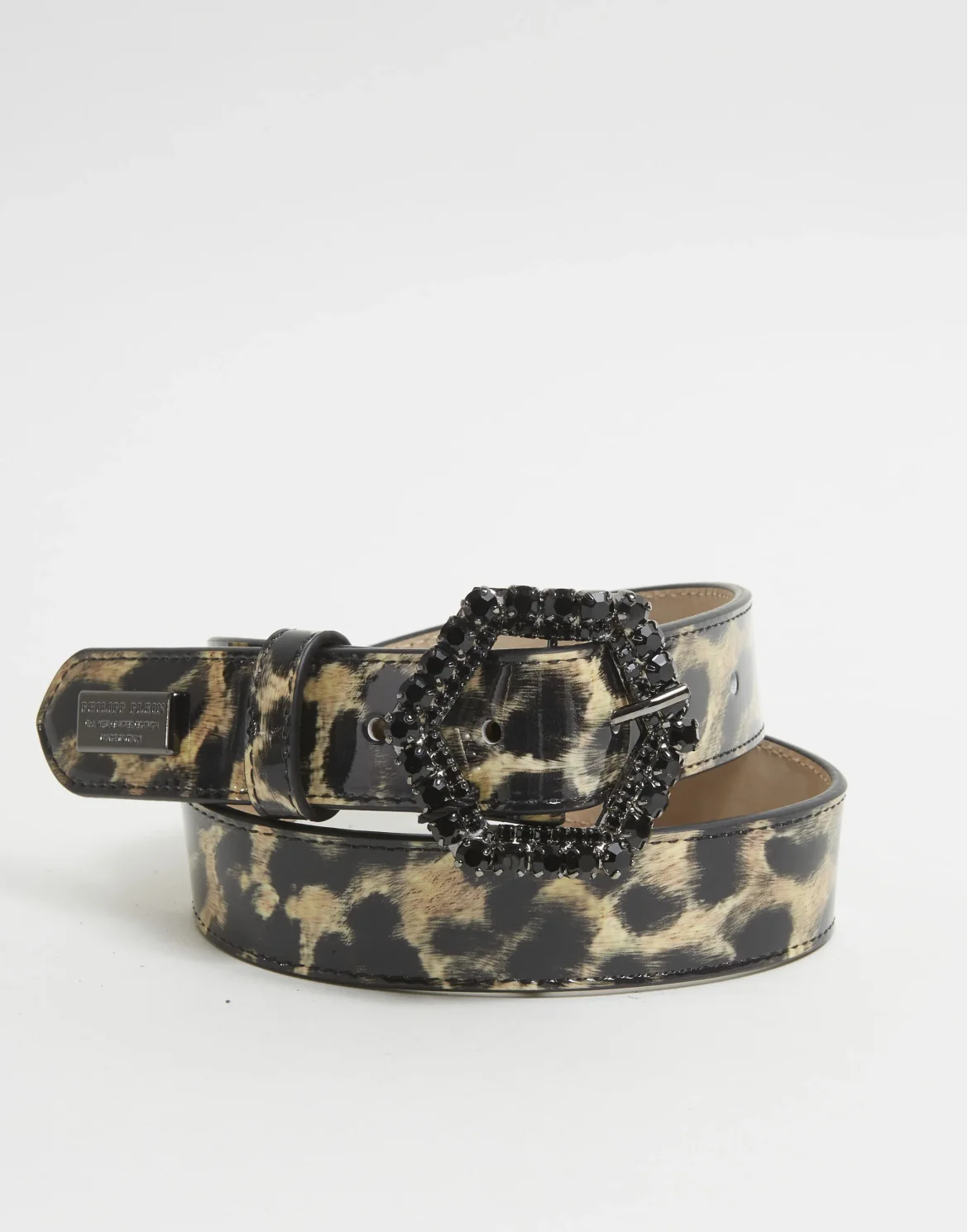 Patent Leather Belt Leopard, цвет: Леопард
