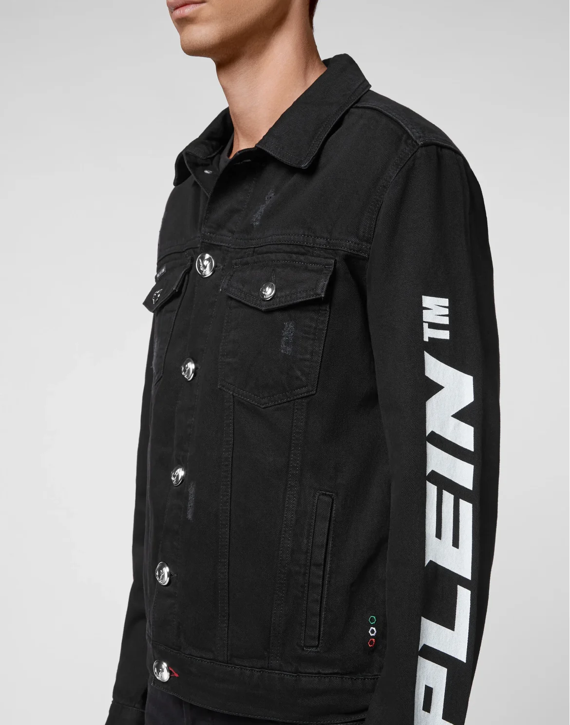 Denim Jacket, цвет: Черный
