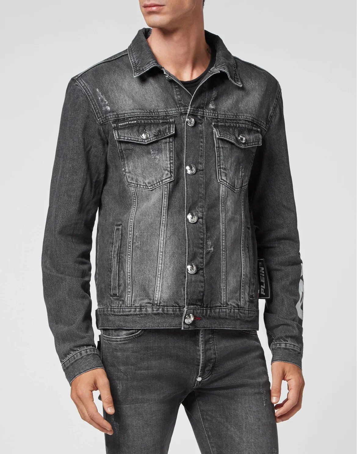 Denim Jacket, цвет: Серый