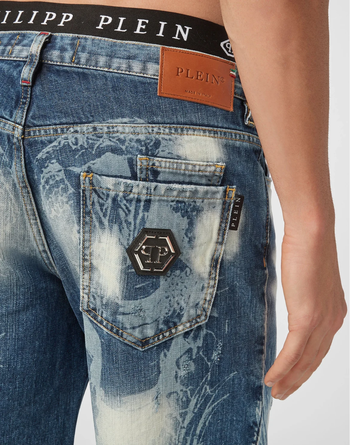 Bermuda St. Tropez Fit Tattoo, цвет: Синий