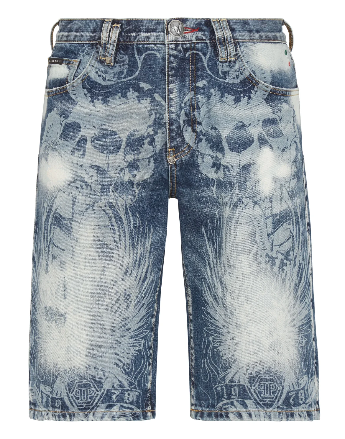 Bermuda St. Tropez Fit Tattoo, цвет: Синий