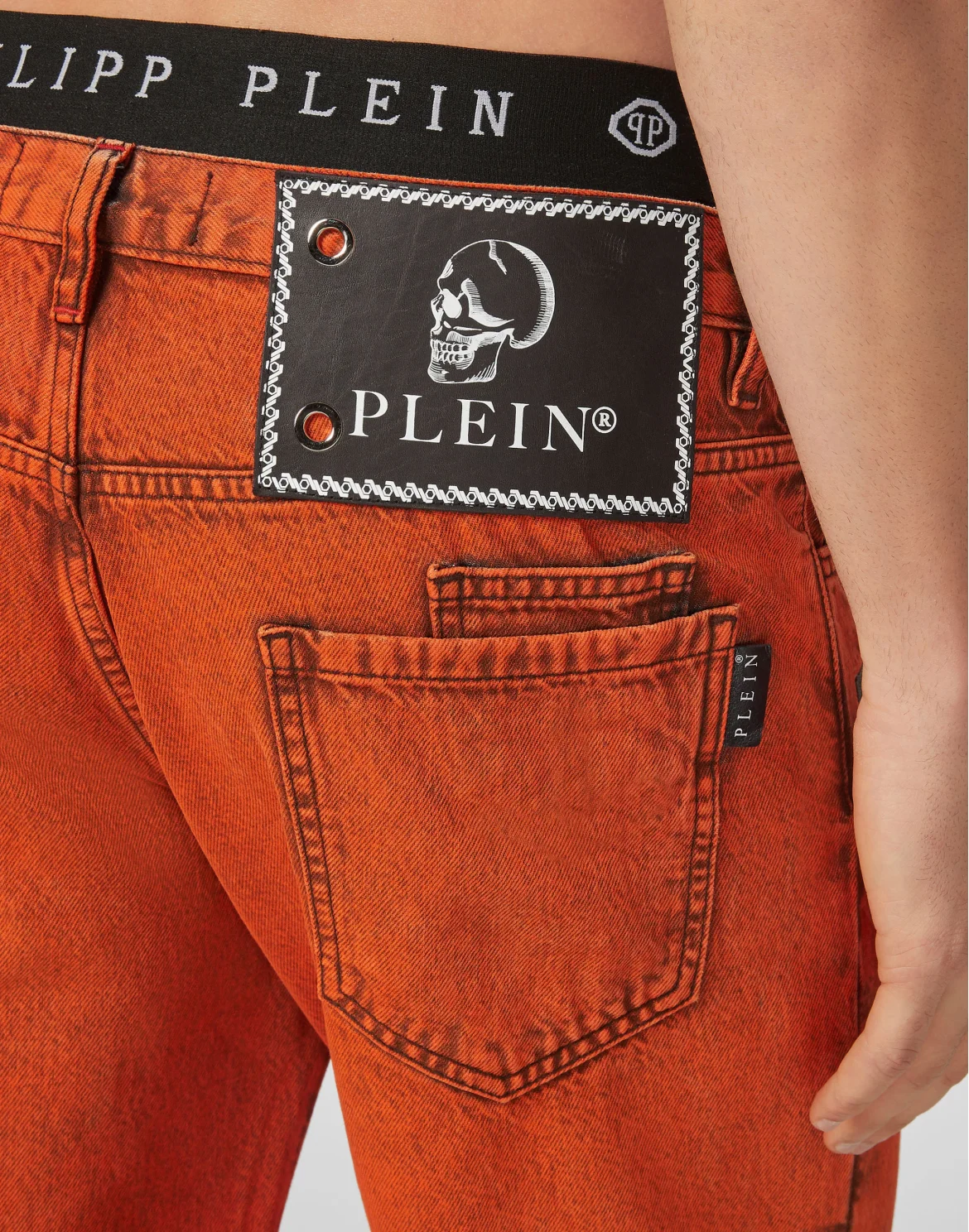 Bermuda Mykonos Fit Colorful Iconic Plein, цвет: Оранжевый