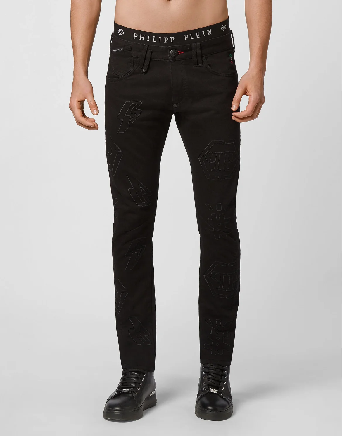 Milano cut Monogram, цвет: Черный