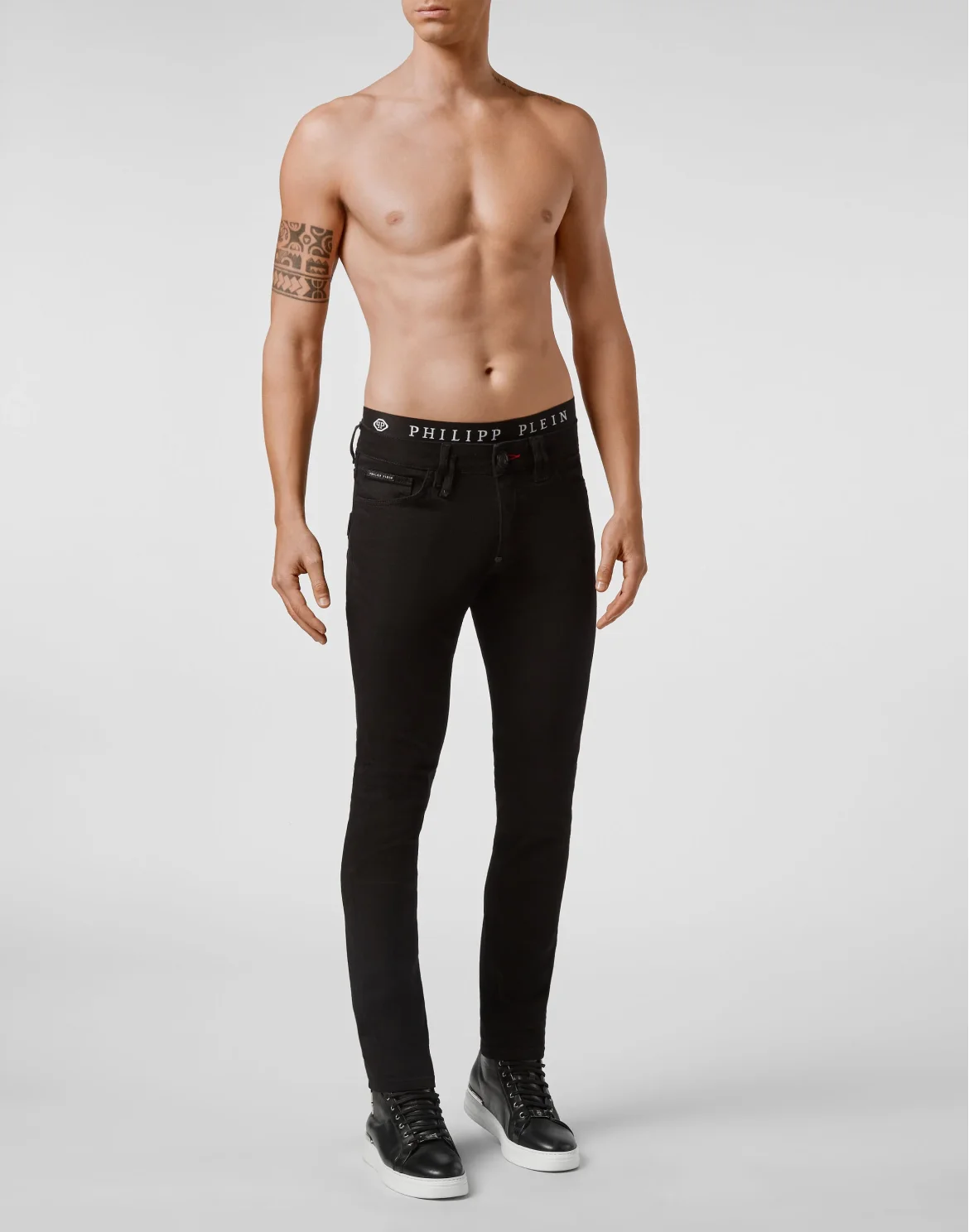 Slim Fit Skull, цвет: Черный