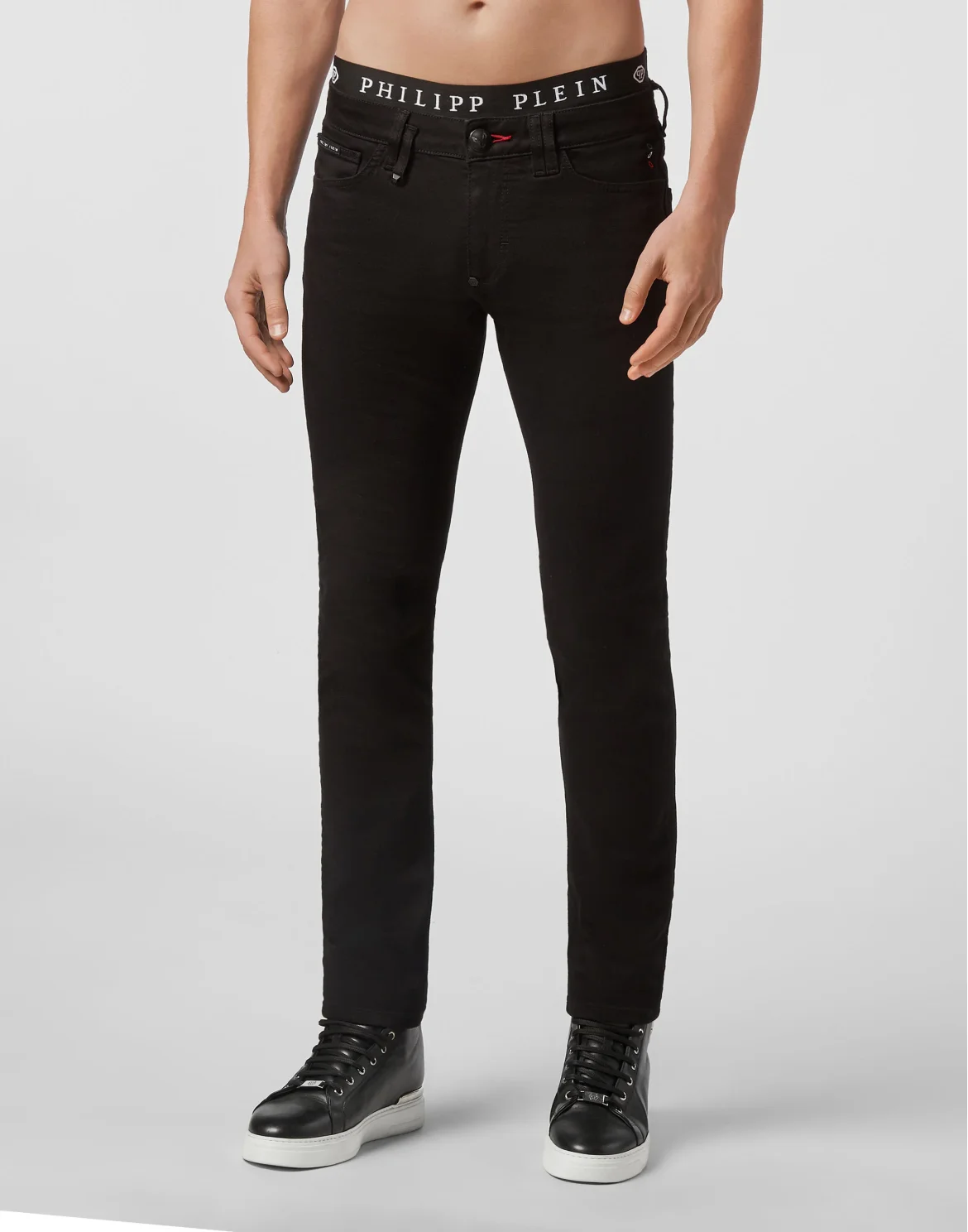 Slim Fit Skull, цвет: Черный