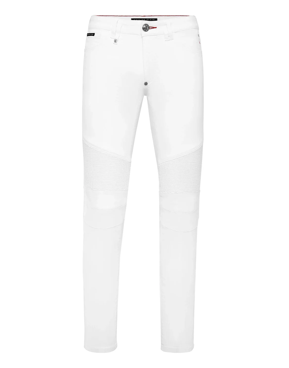 Biker Slim Fit Istitutional, цвет: Белый