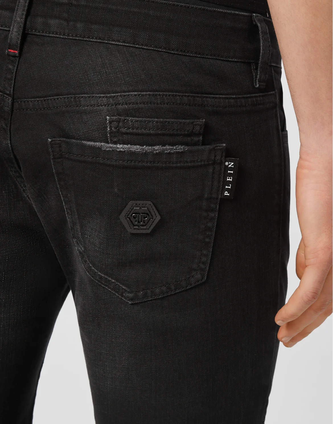 Biker Slim Fit Istitutional, цвет: Черный