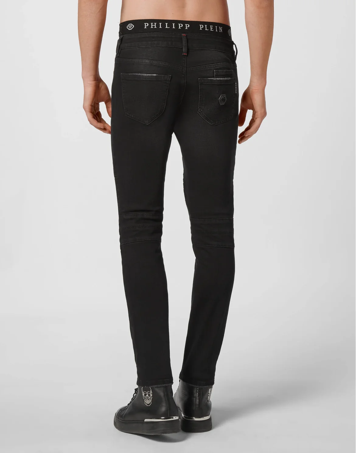 Biker Slim Fit Istitutional, цвет: Черный