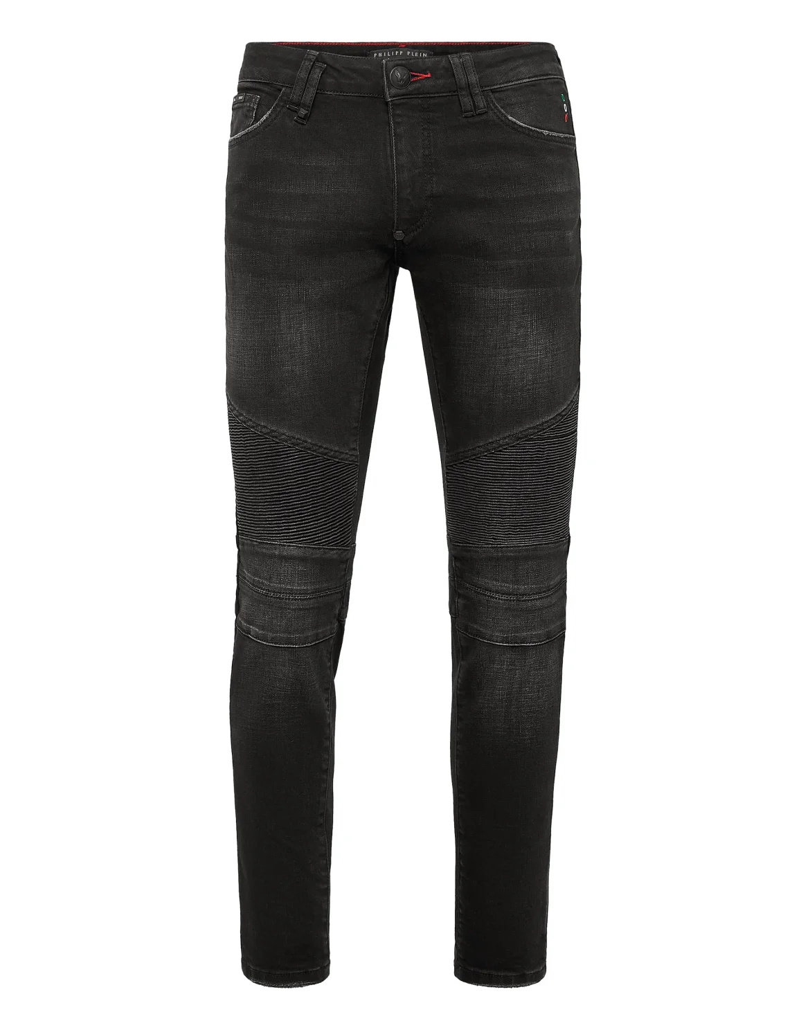 Biker Slim Fit Istitutional, цвет: Черный