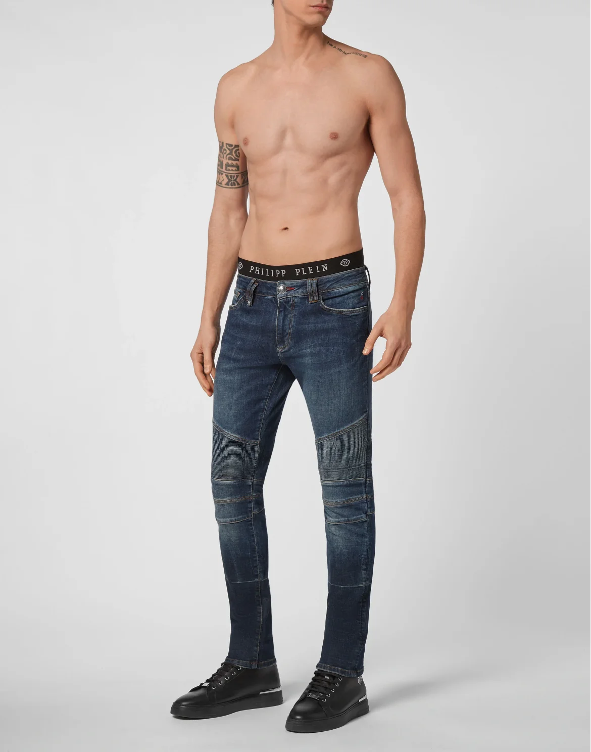 Biker Slim Fit Istitutional, цвет: Синий