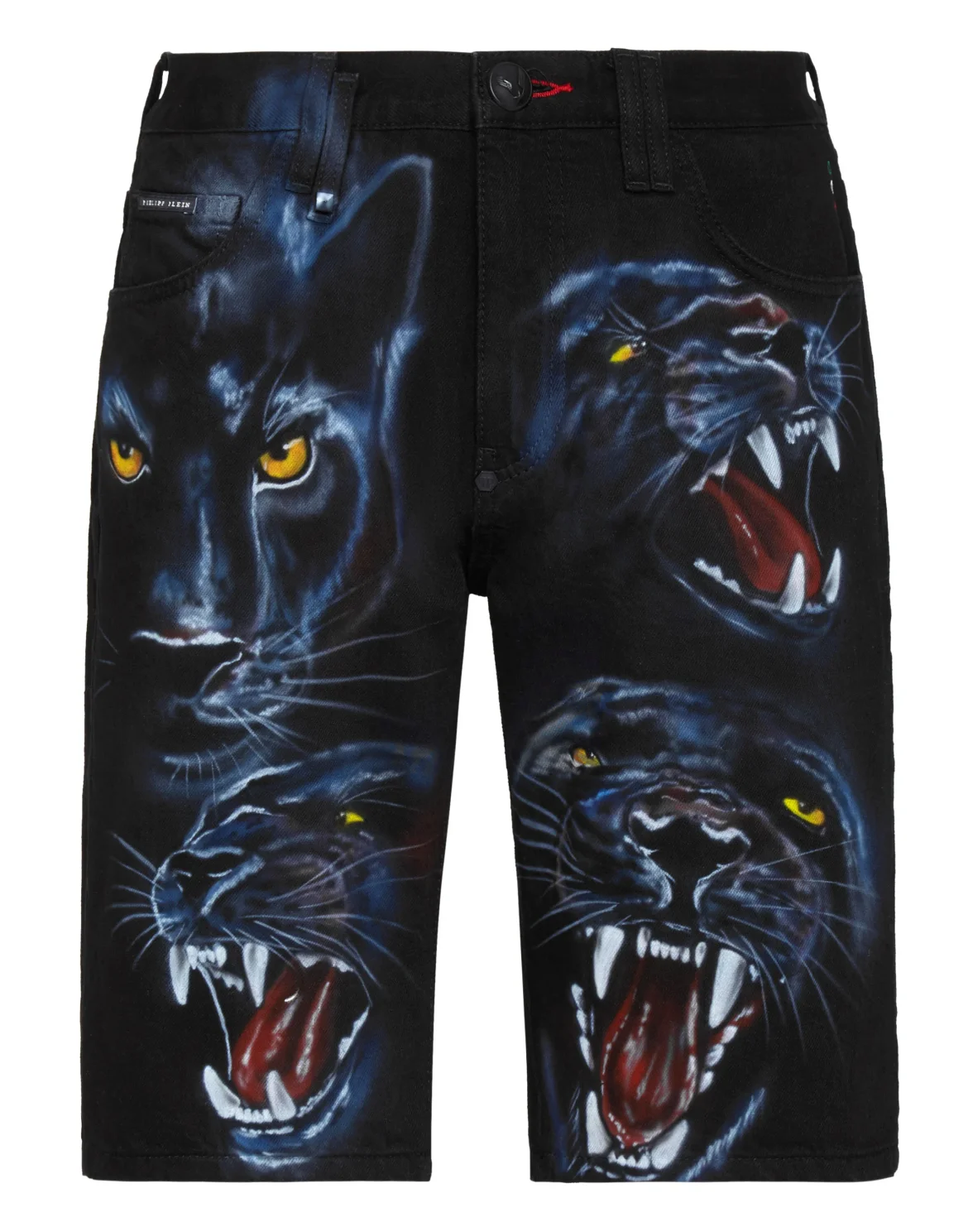 Short Mykonos Fit Panther, цвет: Черный