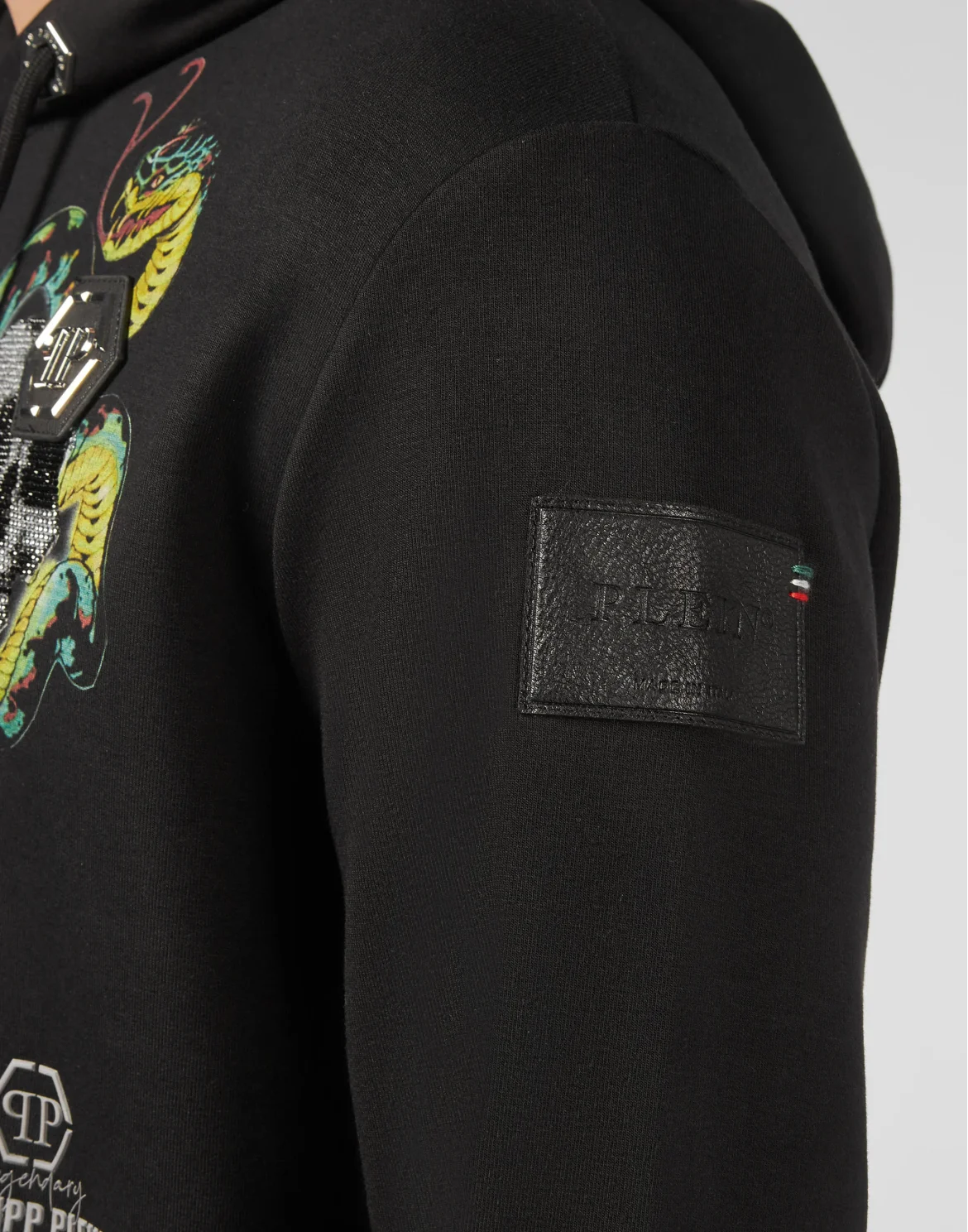 Hoodie sweatshirt Tattoo, цвет: Черный