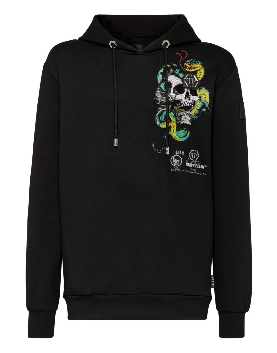 Hoodie sweatshirt Tattoo, цвет: Черный