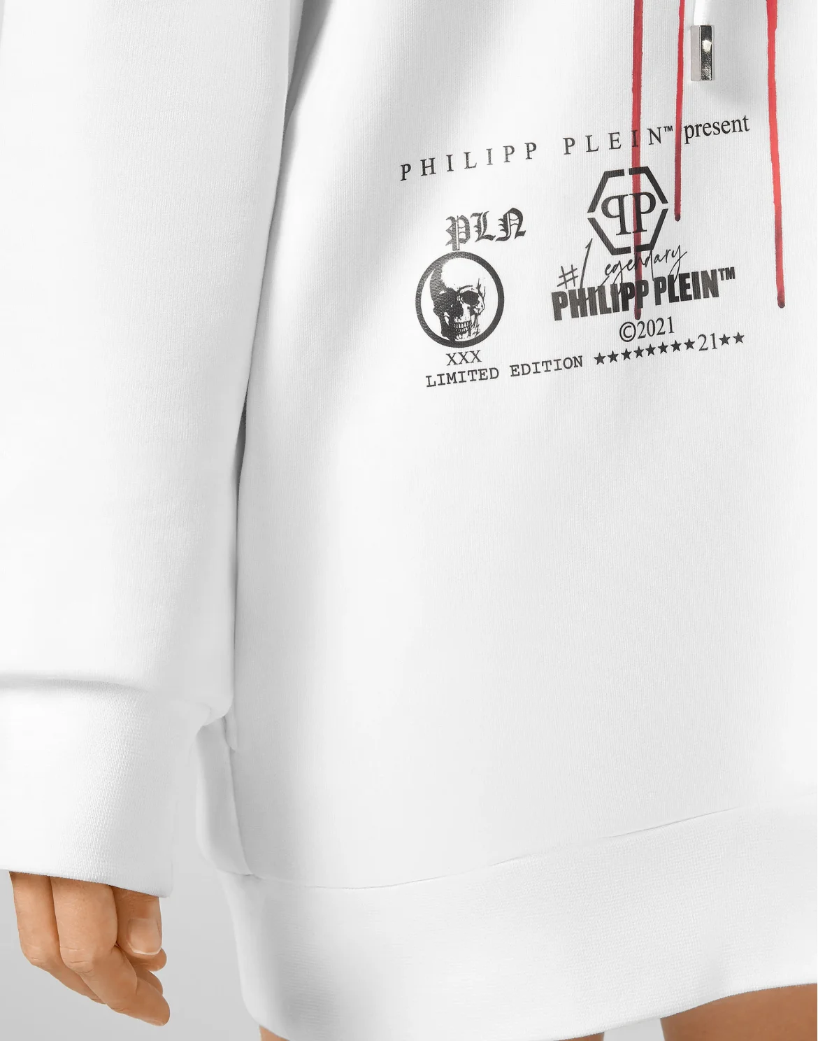 Hoodie sweatshirt, цвет: Белый