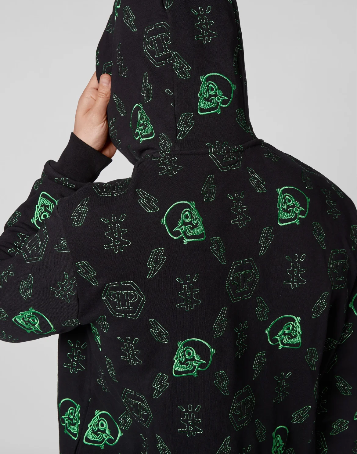 Hoodie sweatshirt Monogram, цвет: Черный