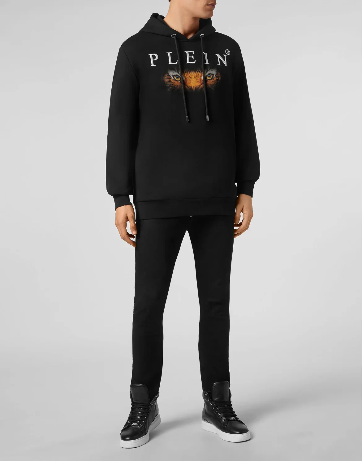 Hoodie sweatshirt Tiger, цвет: Черный